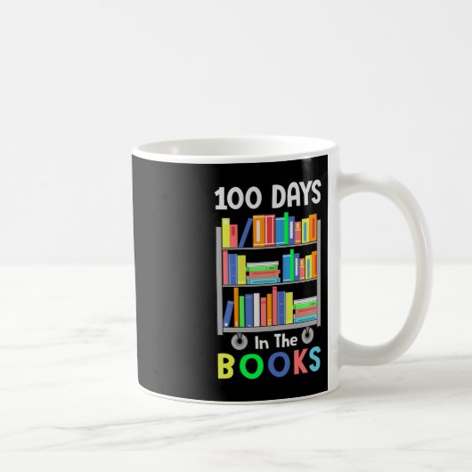 書籍の100の日読Librarian先生St コーヒーマグカップ (右)