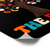 書籍の100日読の先生100日目 ポスター (角)