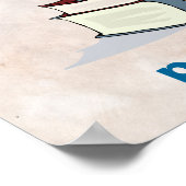 書籍はポータブル魔法ポスター ポスター (角)