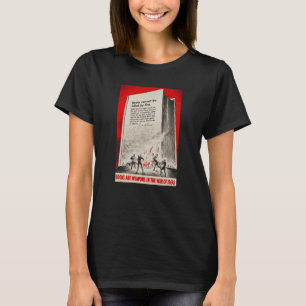 書籍は第2次世界大戦宣伝の戦争の武器であるアイディア Tシャツ