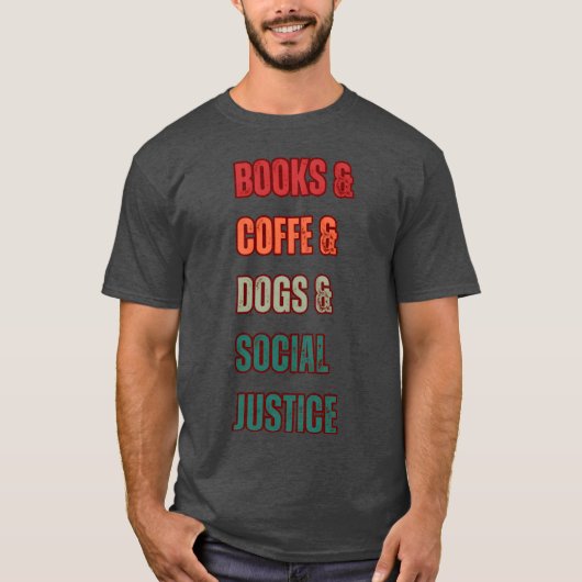 書籍コーヒードッグズボーイ Tシャツ (正面)