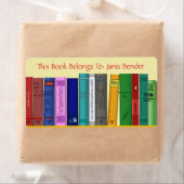 書籍付き本ラベル ラベル (インサイチュ)