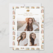 書籍卒業会 招待状 (裏面)