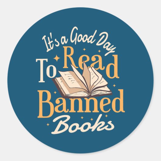 書籍売春は読楽だ ラウンドシール (正面)