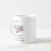 書籍愛好家 コーヒーマグカップ (正面左)