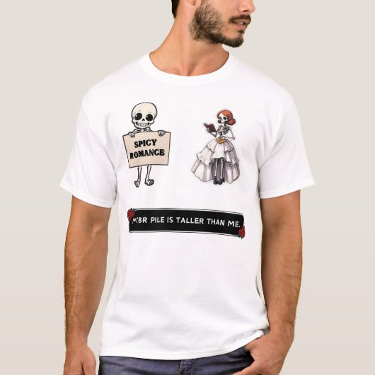 書籍用の本箱 Tシャツ (正面)