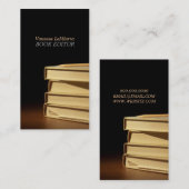 書籍編集の作家小説家詩人ジャーナリストブログ 名刺 (正面/裏面)