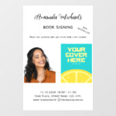 書籍署名作家著者書籍発売ベストセラー ウィンドウサイン (シート)