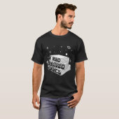 書籍読読み取りを禁止した Tシャツ (正面フル)