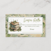 書籍離れ次章おむつラッフル エンクロージャーカード (正面)