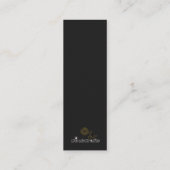 書籍鮮やか愛好家のヒマワカードしおり コーリングカード (裏面)