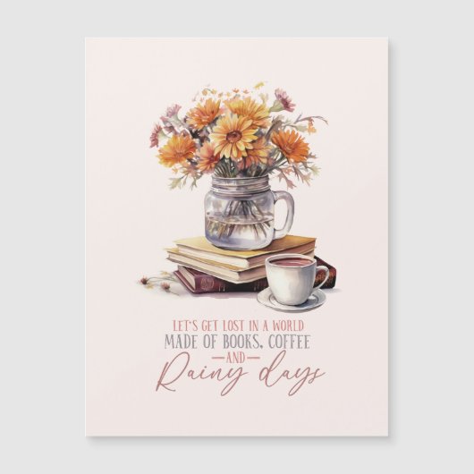 書籍、コーヒーと雨の日 (正面)