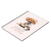 書籍、コーヒーと雨の日 ノートブック (左側)