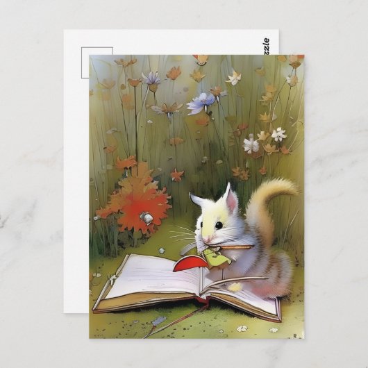 書籍、ポストクロッシング用はがき ポストカード (正面/裏面)