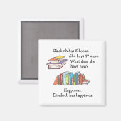 書籍=幸福 |カスタム マグネット (正面/裏面)