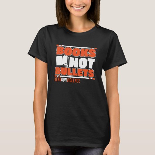 書籍Not Bullets End Gun Virance引用文End Gun V Tシャツ (正面)