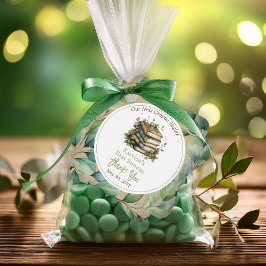 書籍Our Next Chapter Baby Shower Thank You フェイバータグ