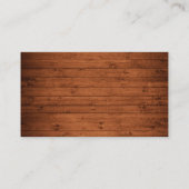 書素朴籍のレ結婚ースカード エンクロージャーカード (裏面)