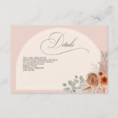 書素朴道ボホテラコッタパンパ詳細 エンクロージャーカード (正面)