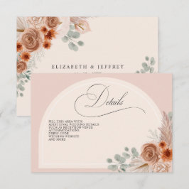 書素朴道ボホテラコッタパンパ詳細 エンクロージャーカード