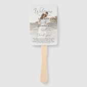 書素朴道結婚式計画 ハンドファン (正面)