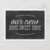 書素朴道 | 新しいホーム 案内ポストカード (正面)