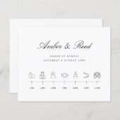 書結婚道イベント予算表 (正面/裏面)