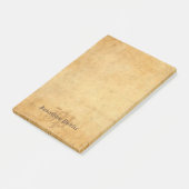 書記モノグラエレガントムテンプレートヴィンテージ ポストイット (アングル)