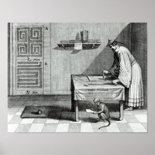 書記中国の者 ポスター (正面)