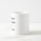 書記素晴らし コーヒーマグカップ (中央)