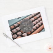 書話 長方形シール (封筒)