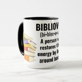 書誌Book Addict Mag マグカップ (正面左)