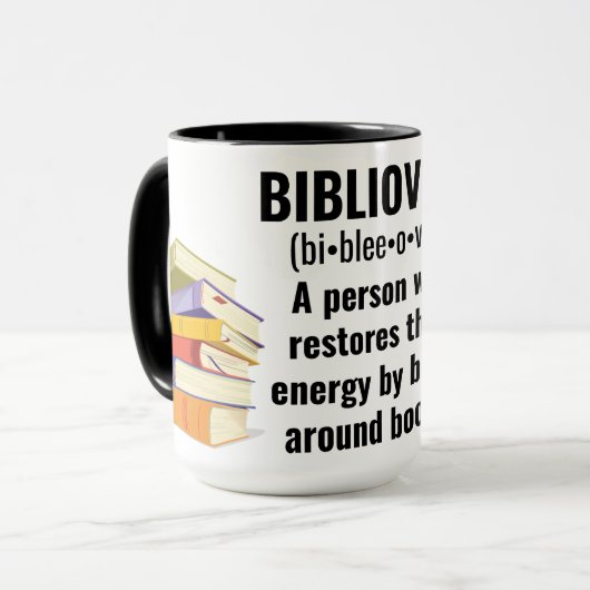 書誌Book Addict Mag マグカップ (正面左)