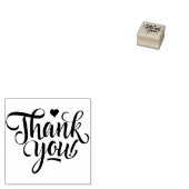 書道ありがとう,ミニマリストのビジネス ラバースタンプ (押印)