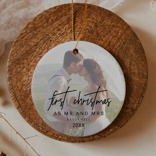 書道お洒落の影が消えた写真 セラミックオーナメント