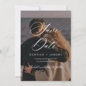 書道による日付の保存 招待状 (正面)