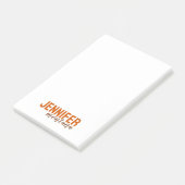 書道のエレガントプレーン独自の名前を追加 ポストイット (アングル)