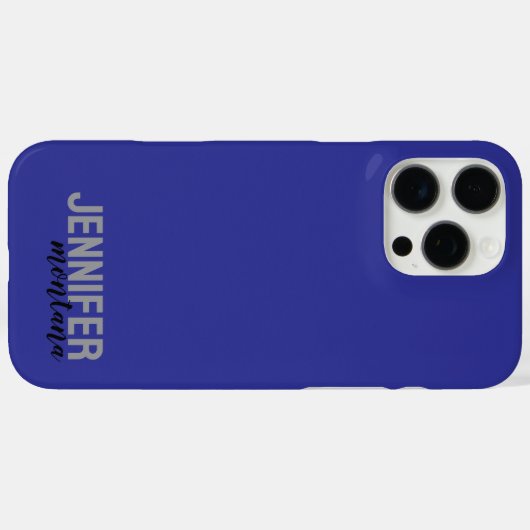 書道のエレガントプレーン独自の名前を追加 Case-Mate iPhoneケース (裏面 (横))