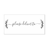 書道のゴム印にお渡し下さい ラバースタンプ (インプリント)