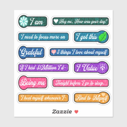 書道のジャーナルにスタンプを表示 シール (シート)