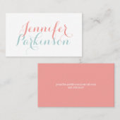 書道のテレホンカード コーリングカード (正面/裏面)