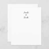 書道のトレンディークラシカルの台本は個人的なものだ (正面/裏面)