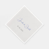 書道のトレンディークラシカルの台本は個人的なものだ スタンダードランチョンナプキン (角)