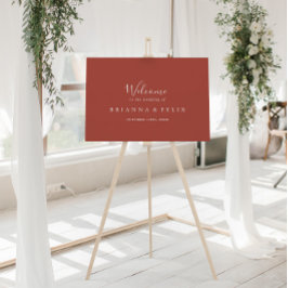 書道の優雅結婚な歓迎サイン ポスター