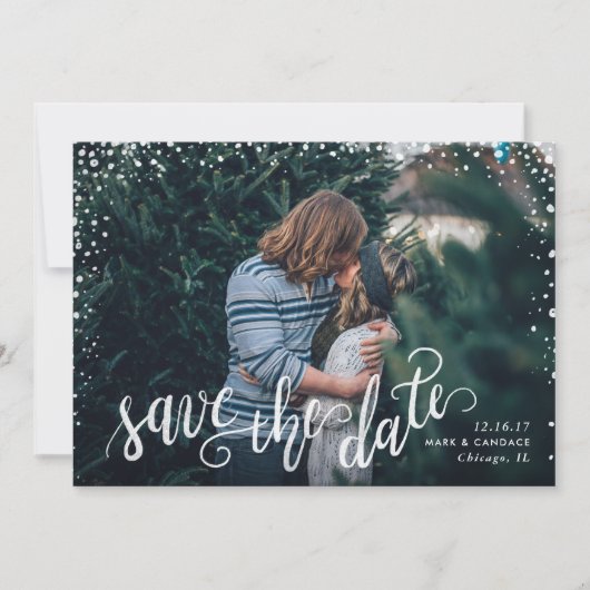 書道の写真の保存日付 セーブザデート (正面)