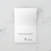 書道の台本ありがとう サンキューカード (内部)