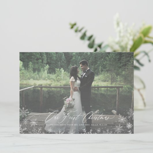 書道の台本初めてのクリスマスが新登場 シーズンカード (スタンド正面)