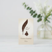 書道の名刺 名刺 (スタンド正面)