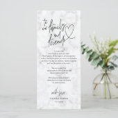 書道の場モダン所設定サンキューカード プログラム (スタンド正面)