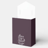 書道の恋は黒いさくらんぼ色 フェイバーボックス (オープン)